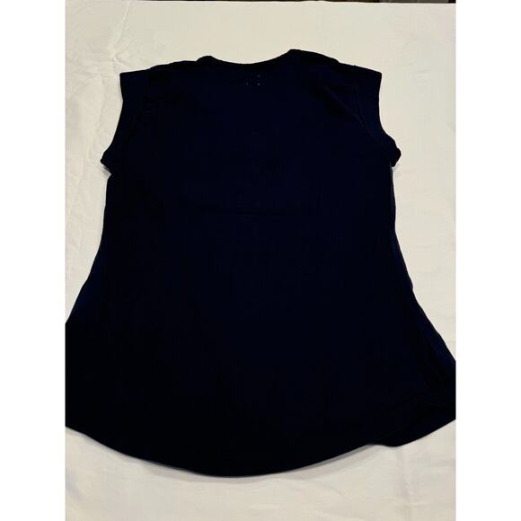 La Vie Rebecca Taylor Ruffled Henley T-Shirt Top - Picture 2 of 8